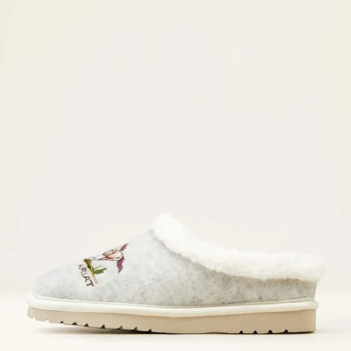 Women Slippers Ariat Ariat Logo Hooded Clog Roaming Horse