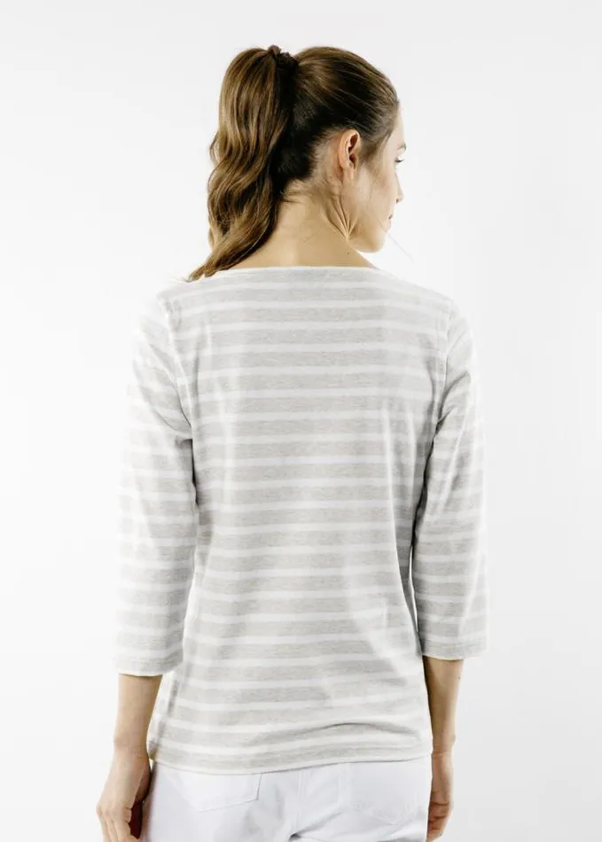 Women Summer Collection Saint James GALATHEE II Oatmeal White
