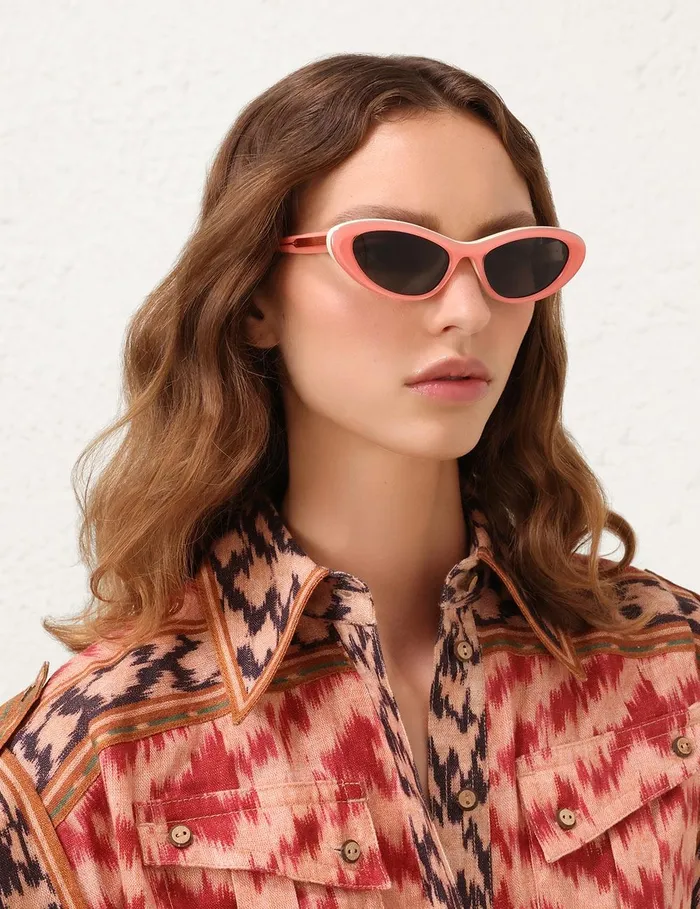 Women Sunglasses Zimmermann Liv Cateye Rose