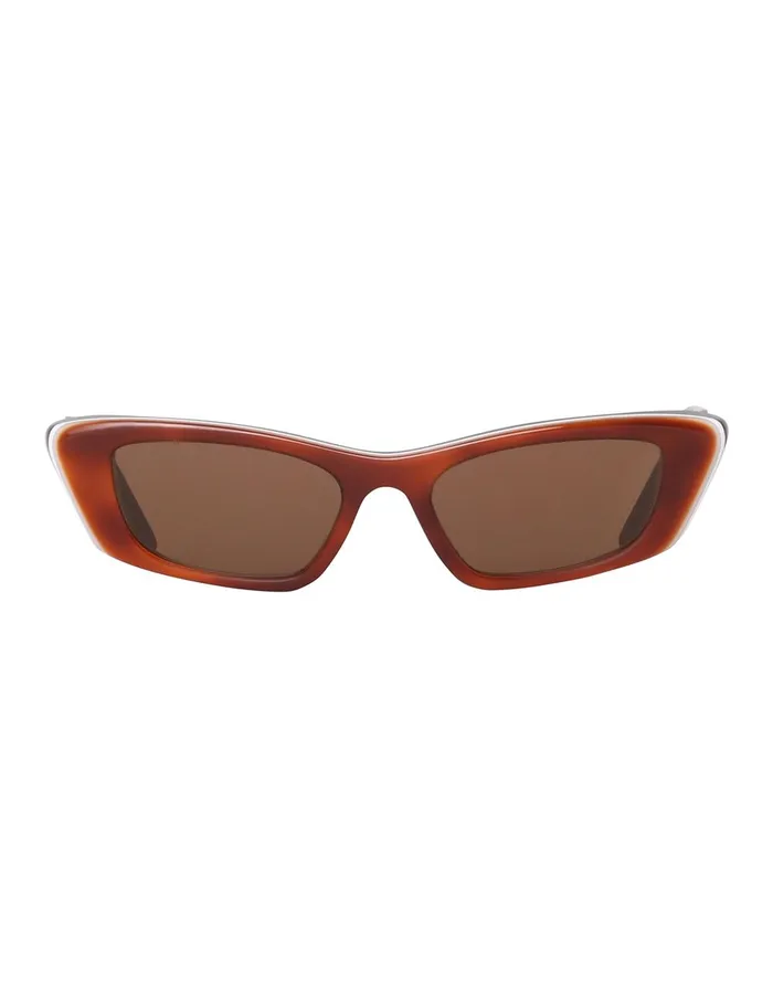 Women Sunglasses Zimmermann Uptempo Cat Eye Havana