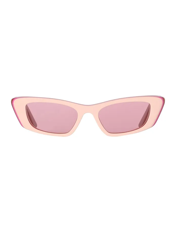 Women Sunglasses Zimmermann Uptempo Cat Eye Pink