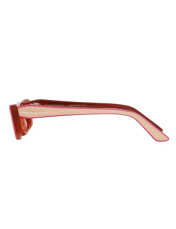 Women Sunglasses Zimmermann Uptempo Cat Eye Pink