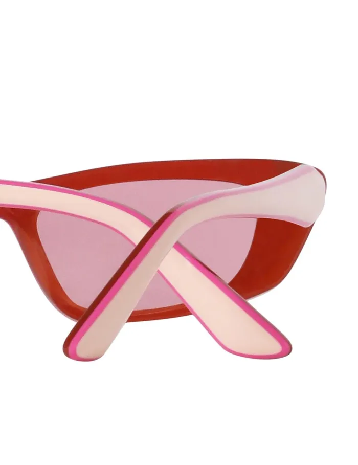 Women Sunglasses Zimmermann Uptempo Cat Eye Pink