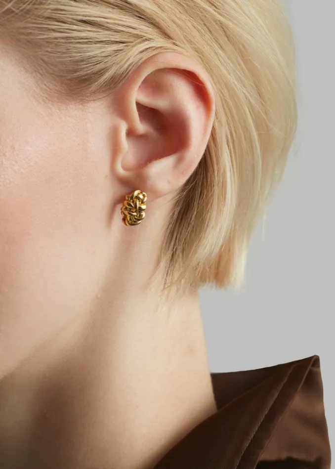 Women The Frankie Shop Completedworks The Paths Of Memory Earrings 8211 Gold Vermeil Gold Vermeil
