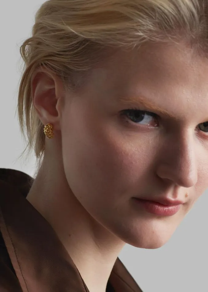Women The Frankie Shop Completedworks The Paths Of Memory Earrings 8211 Gold Vermeil Gold Vermeil
