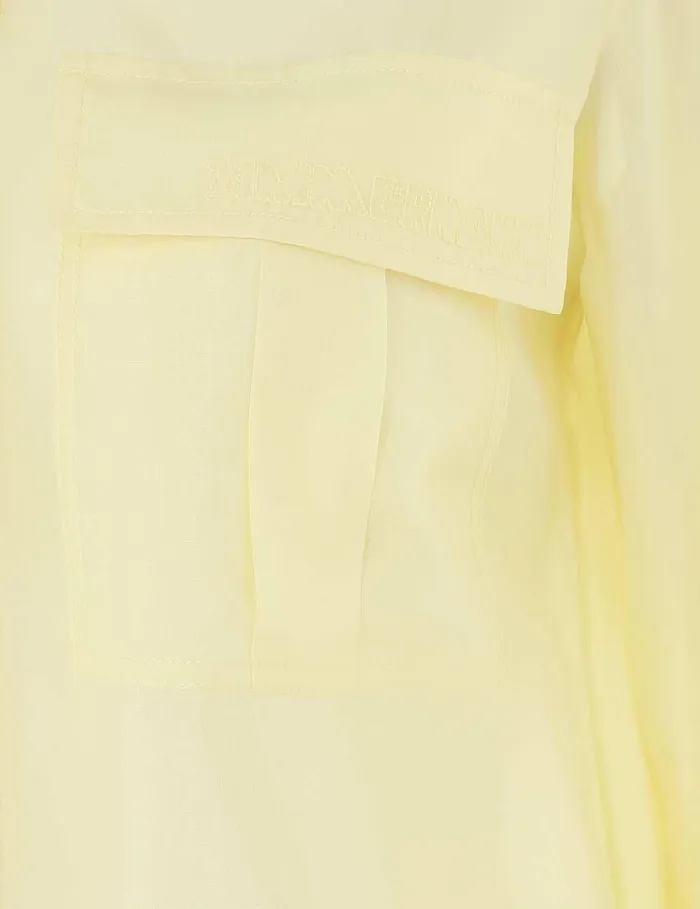 Women Tops Zimmermann Halliday Manstyle Shirt Lemon