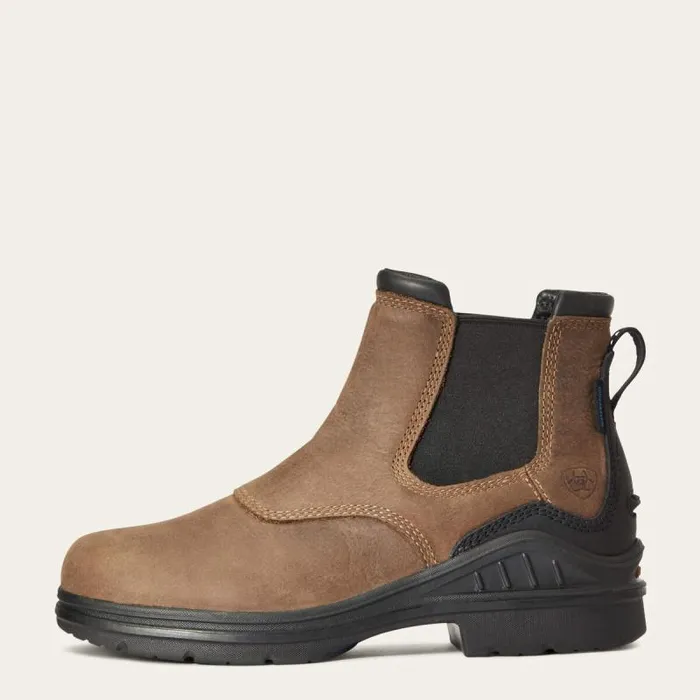 Women Western Boots Ariat Barnyard Twin Gore II Waterproof Boot Antique Brown Women Western Boots Ariat Barnyard Twin Gore II Waterproof Boot Antique Brown