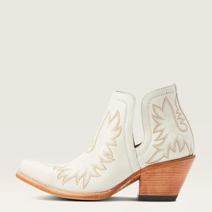 Women Western Boots Ariat Dixon Bootie Blanco Women Western Boots Ariat Dixon Bootie Blanco