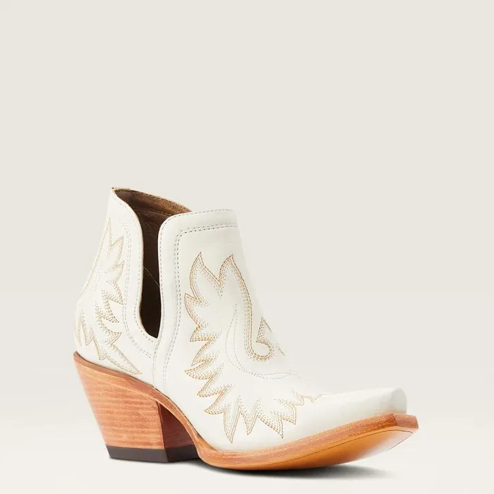 Women Western Boots Ariat Dixon Bootie Blanco Women Western Boots Ariat Dixon Bootie Blanco