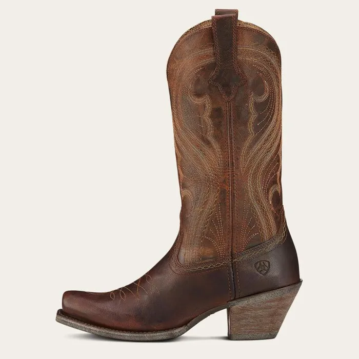 Women Western Boots Ariat Lively Western Boot Sassy Brown