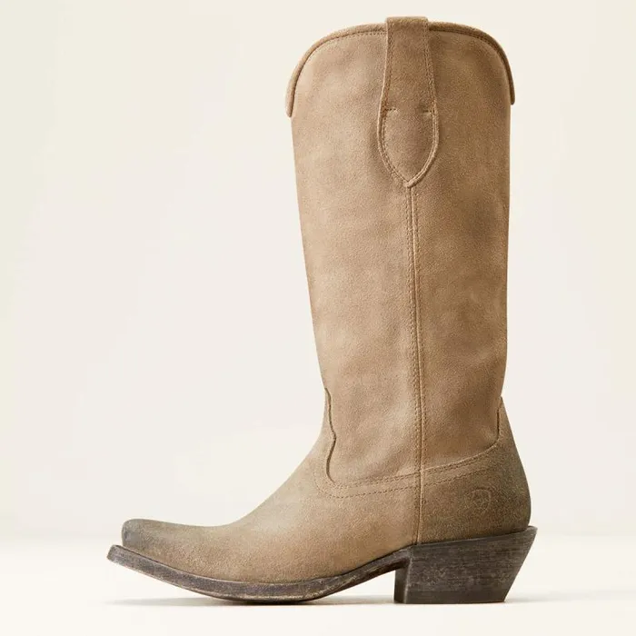 Women Western Boots Ariat Memphis Western Boot Burnt Taupe Suede Women Western Boots Ariat Memphis Western Boot Burnt Taupe Suede