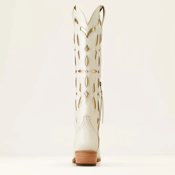 Women Western Boots Ariat Saylor StretchFit Western Boot Blanco Women Western Boots Ariat Saylor StretchFit Western Boot Blanco