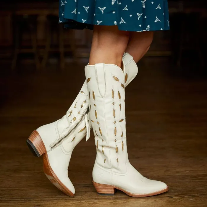 Women Western Boots Ariat Saylor StretchFit Western Boot Blanco Women Western Boots Ariat Saylor StretchFit Western Boot Blanco