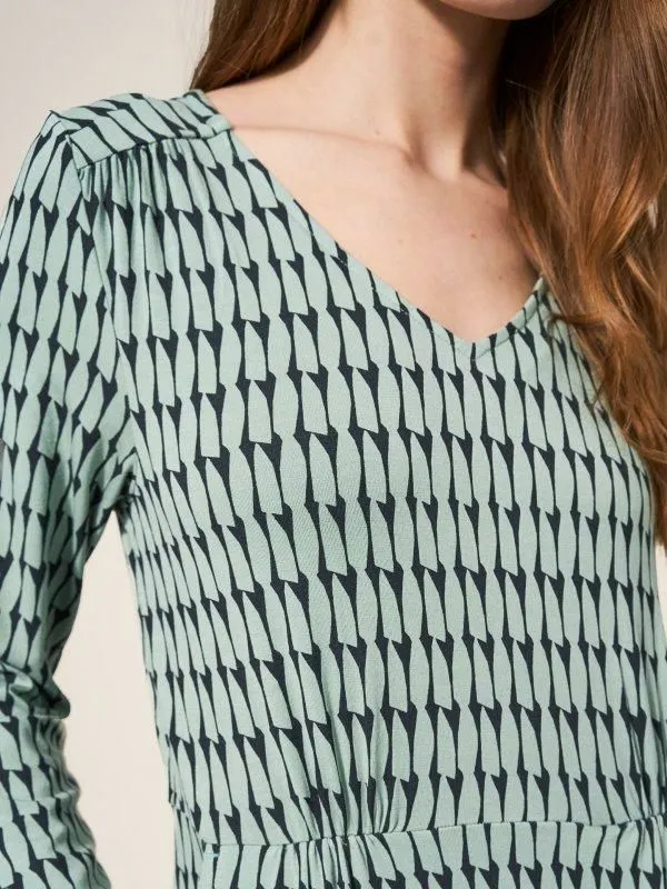 Women White Stuff Dresses Tallie Dress Green Multi Women White Stuff Dresses Tallie Dress Green Multi