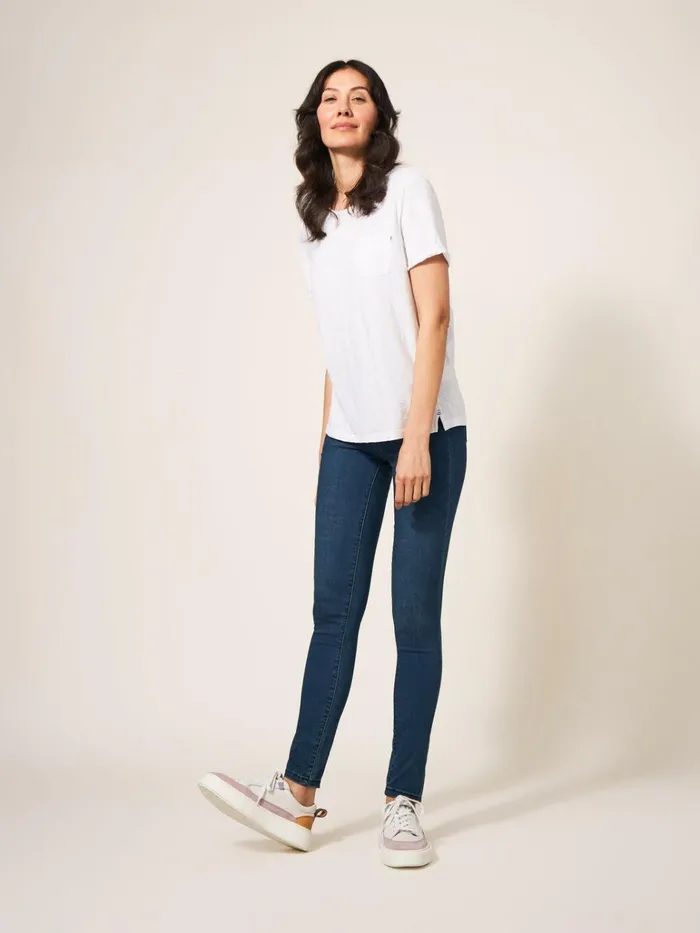 Women White Stuff Jeans And Jeggings Janey Jegging Mid Denim