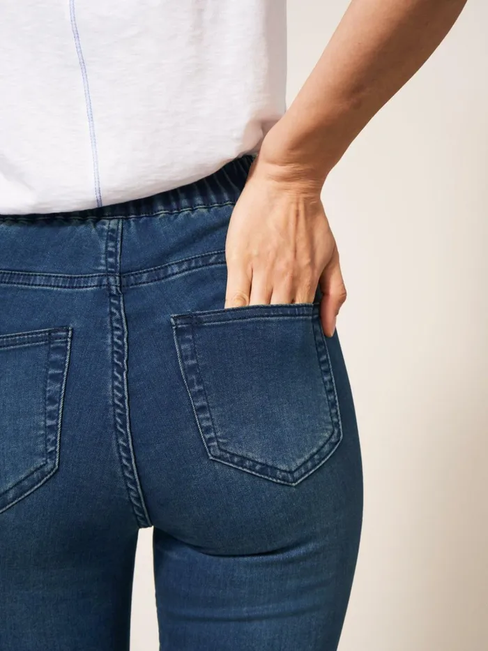 Women White Stuff Jeans And Jeggings Janey Jegging Mid Denim