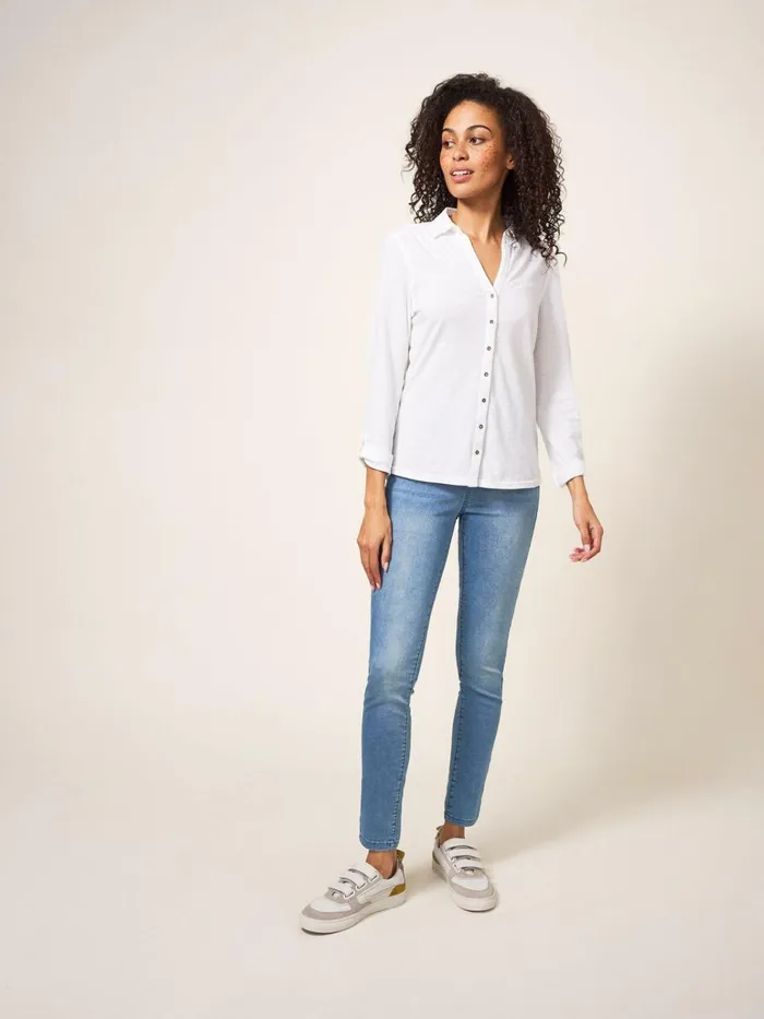 Women White Stuff Jeans And Jeggings Janey Stretch Jegging Light Denim Women White Stuff Jeans And Jeggings Janey Stretch Jegging Light Denim