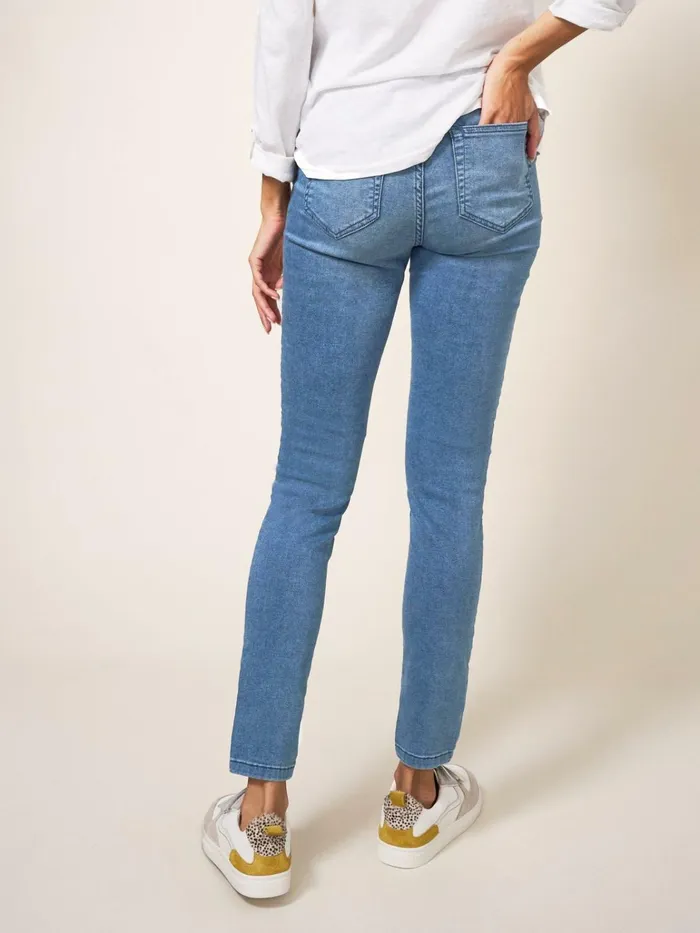 Women White Stuff Jeans And Jeggings Janey Stretch Jegging Light Denim Women White Stuff Jeans And Jeggings Janey Stretch Jegging Light Denim