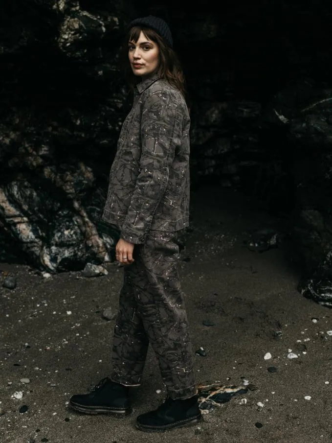 Women Yarrel Chore Jacket Camo Finisterre Jackets Coats and Gilets