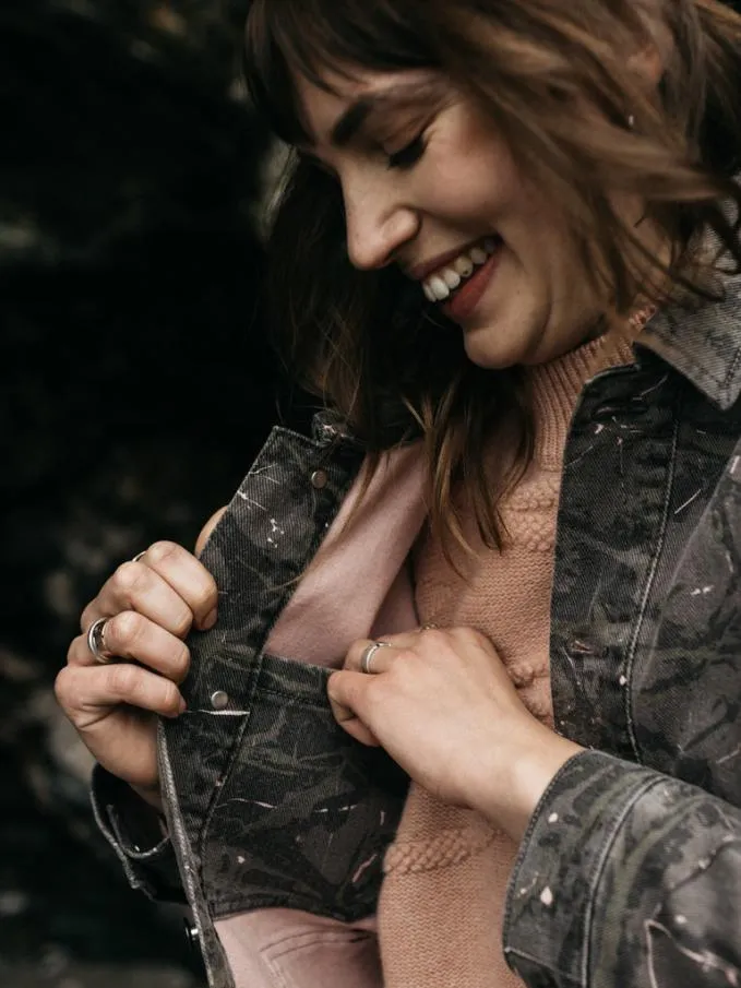 Women Yarrel Chore Jacket Camo Finisterre Jackets Coats and Gilets