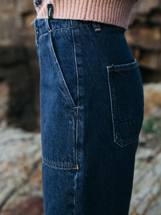 Women Yarrel Jean Dark Indigo Finisterre Trousers and Leggings