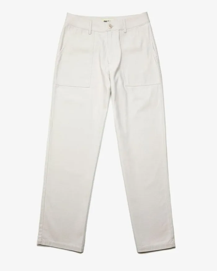 Womens Deus Ex Machina Pants Mona Fatigue Pant 8211 Dirty White Dirty White