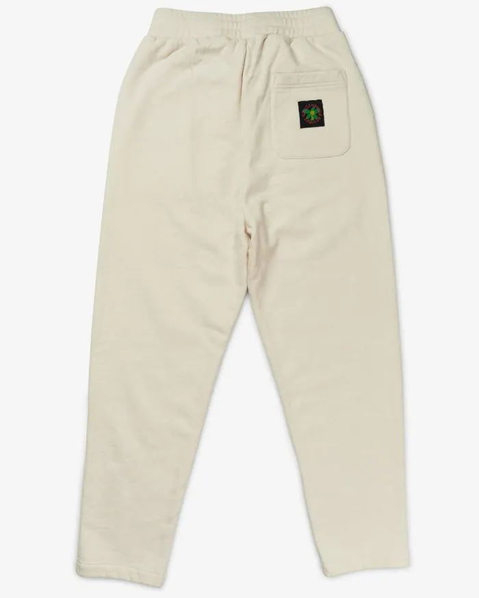 Womens Deus Ex Machina Pants Zoe Wide Leg Trackie 8211 White Sand White Sand Womens Deus Ex Machina Pants Zoe Wide Leg Trackie 8211 White Sand White Sand