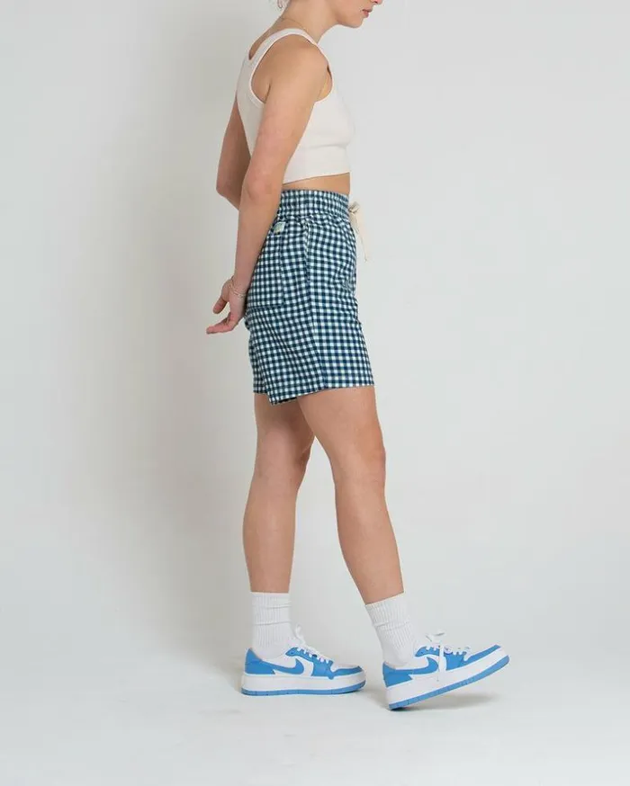 Womens Deus Ex Machina Shorts Natalie Short 8211 Opal Gingham Opal Gingham Womens Deus Ex Machina Shorts Natalie Short 8211 Opal Gingham Opal Gingham