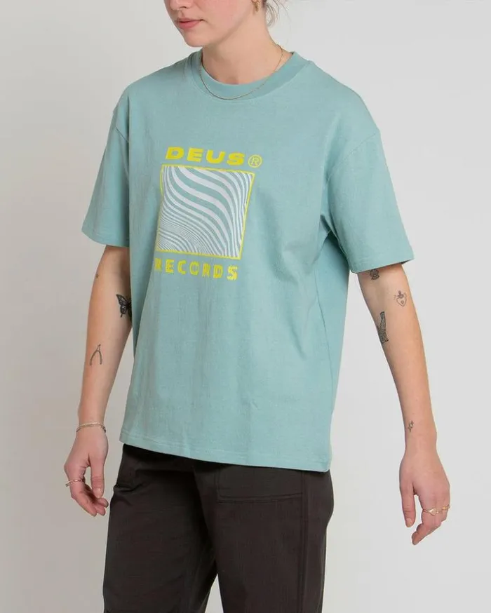 Womens Deus Ex Machina Tees Nag Champa Tee 8211 Aquifer Aquifer