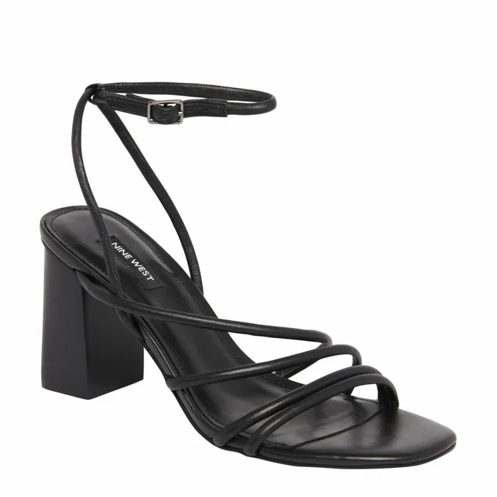 YEAP Black Women Nine West Sandals