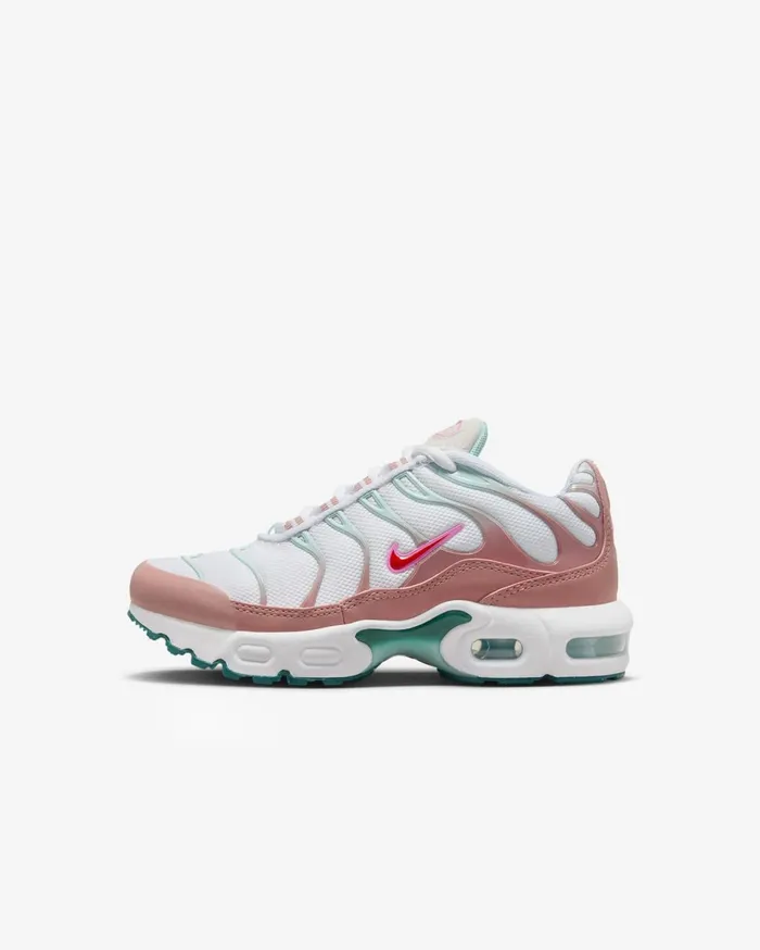 Younger Kids 3 8211 7 Years Kids Nike Air Max Plus Whitered Stardustjade Icesiren Red Younger Kids 3 8211 7 Years Kids Nike Air Max Plus Whitered Stardustjade Icesiren Red