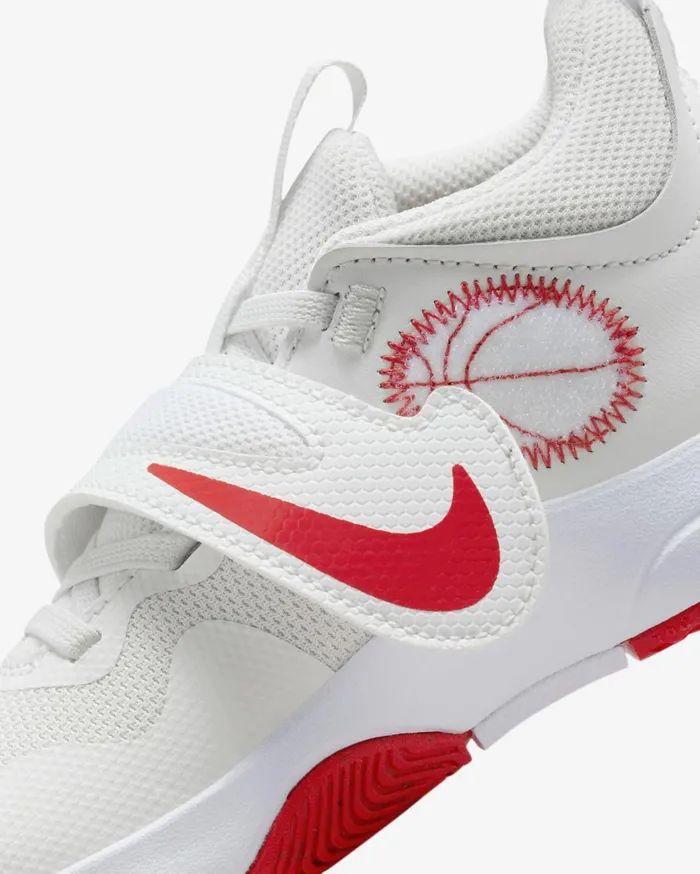 Younger Kids 3 8211 7 Years Kids Nike Team Hustle D 11 Summit Whitewhitetrack Red