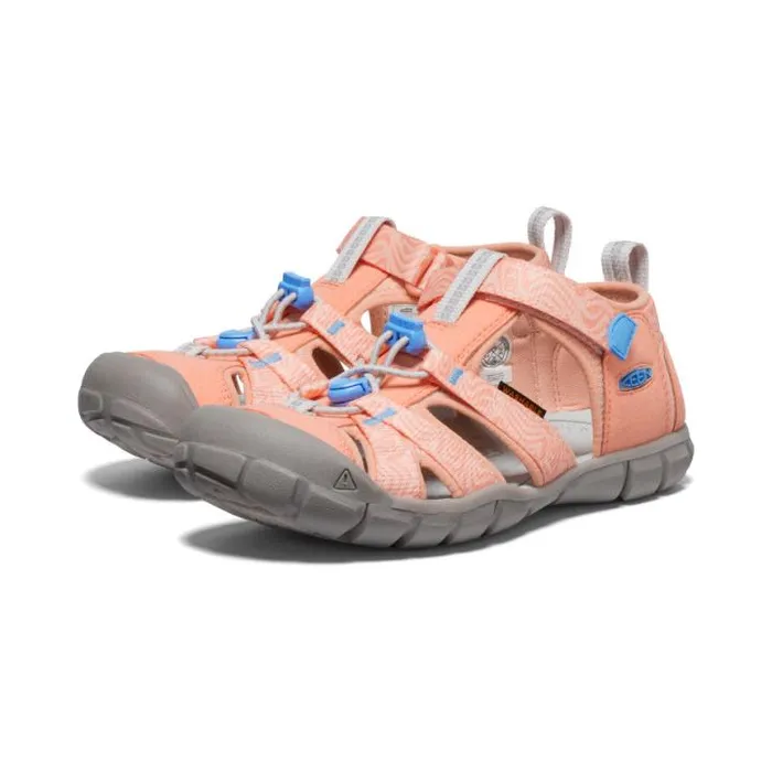 Youth Orange Water Sandals 8211 Seacamp II CNX Kids KEEN Playground Youth Orange Water Sandals 8211 Seacamp II CNX Kids KEEN Playground