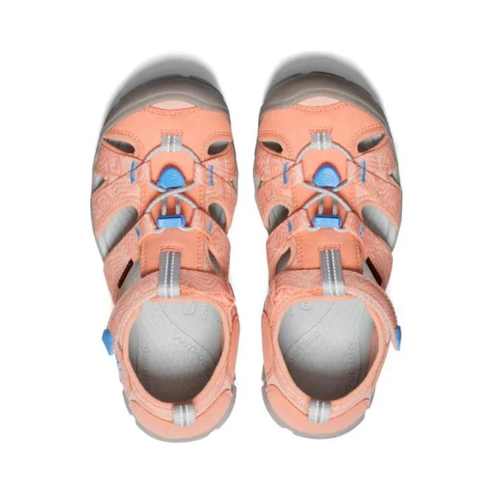 Youth Orange Water Sandals 8211 Seacamp II CNX Kids KEEN Playground Youth Orange Water Sandals 8211 Seacamp II CNX Kids KEEN Playground