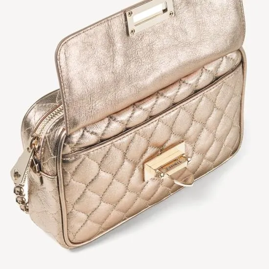 Zip Top Lottie Bag Old Gold Nappa Women Aspinal Of London Shoulder